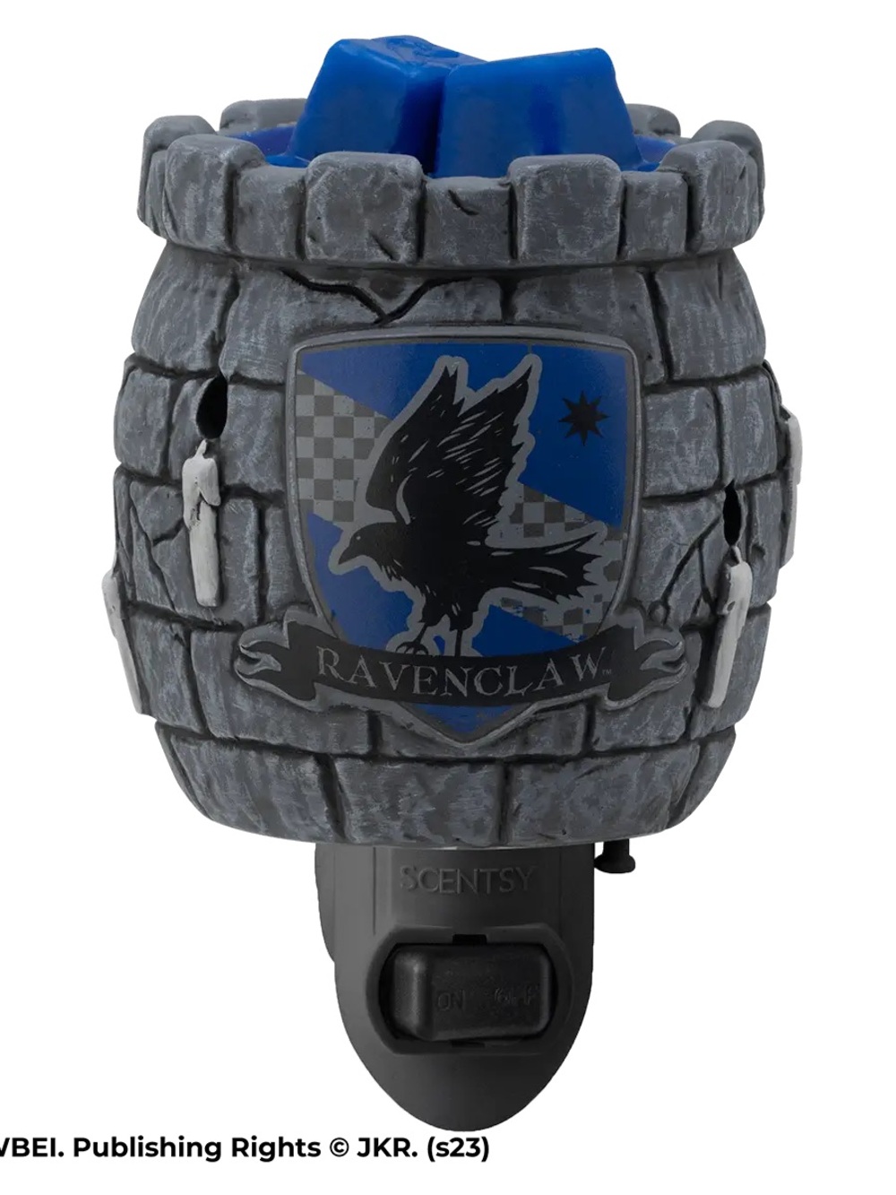 Scentsy Ravenclaw Nightlight Warmer in Gray and Blue